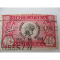 SOUTH AFRICA  2 SILVER JUBILEE STAMPS