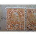 AMERICA MOUNTED 6 CENTS  - GARFIELD  USED STAMPS