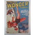 VINTAGE PULP MAGAZINE - 1949  THRILLING WONDER STORIES