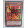 YU-GI-OH TRADING CARD - FLAMVELL FIREDOG