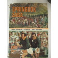 LOVELY HARD COVER  SPRING BOK  RUGBY SAGE  FROM 1891 - 1977 IN PICTURES