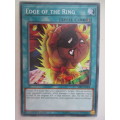 YU-GI-OH TRADING CARD - EDGE OF THE RING