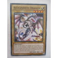 YU-GI-OH TRADING CARD - ALEXANDRITE DRAGON