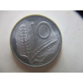 ITALY 10 LIRE ALUMINIUM 1970 COIN