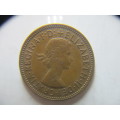 GREAT BRITAIN LOVELY HALF PENNY 1965