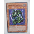 YU-GI-OH TRADING CARD - GERMAN - STONE STATUE OF THE AZTECS