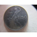 ITALY 50 LIRE 1963 COIN LOVELY CONDITION