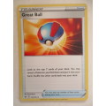 POKEMON TRADING CARD - TRAINER / GREAT BALL