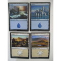 MAGIC THE GATHERING TRADING CARDS - LOT OF 4 LANDS