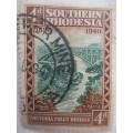 SOUTHERN RHODESIA  LOT OF 4 USED STAMPS