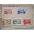 HUNGARY SET OF 5 1953  USED MOUNTED STAMPS