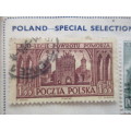 POLAND LOT OF POST WAR STAMPS