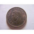 SOUTH AFRICA - 1/4D PENNY - 1950