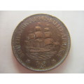 SOUTH AFRICA - 1942  1/2D PENNY