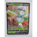 POKEMON TRADING CARD  - PROMO CARD LILLIGANT- HOLO FOIL CARD AS NEW PLUS 2FREE CODES TO NLOCK PC GAM