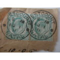 CAPE OF GOOD HOPE - PAIR OF USED STAMPS