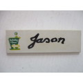 VINTAGE HOLIDAY INN NAME BADGE NOTE BADGE CAN BE WIPED CLEAN