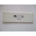 VINTAGE HOLIDAY INN NAME BADGE NOTE BADGE CAN BE WIPED CLEAN