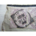 GREAT BRITAIN - QUEEN VICTORIA  LILAC ONE PENNY STAMPS