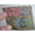 GREAT BRITAIN LOT OF KING GEORGE USED STAMPS