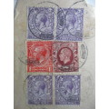 GREAT BRITAIN USED KING GEORGE STAMPS