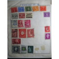 TWO SIDED PAGE OF STAMPS ONE HUNGARY OTHER NETHERLANDS