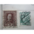 AUSTRIA 2 USED STAMPS