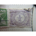 LOT OF NETHERLANDS  USED MOUNTED STAMPS