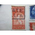 ITALY 3 MOUNTED USED STAMPS