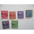 AMERICA LOT OF USED PRESIDENTIAL STAMPS