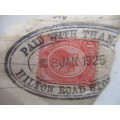 SOUTH AFRICA UNION USED STAMP KING GEORGE V WITH COMPLETE DATE