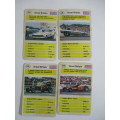 COLLECTOR CARDS - RACING CARS LOT OF 4