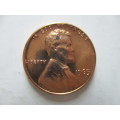 AMERICA 1c ABE LINCOLN 1965 UNCIRCULATED COIN