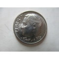 AMERICA DIME 10c COIN ROOSEVELT 1965 UNCIRCULATED COIN