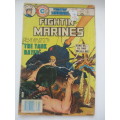 CHARLTON COMICS - FIGHTIN MARINES - VOL. 15 NO. 169 -  1983  - COVER TORN
