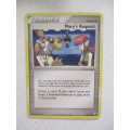 POKEMON TRADING CARD -  2005 - TRAINER MARY`S REQUEST - CARD IN MINT CONDITION