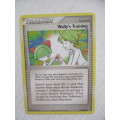 POKEMON TRADING CARD -  2005 - WALLY`S TRAINING - CARD IN  MINT CONDITION