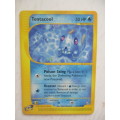 POKEMON TRADING CARD - 2002 - TENTACOOL - CARD IN MINT CONDITION