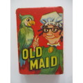 RARE VINTAGE CHILDRENS CARD GAME OLD MAID - 50`S TO 60`S