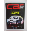 VINTAGE - CAR ICONS TRUMPS CARDS