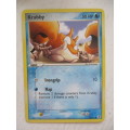 POKEMON TRADING CARD - KRABBY  - 2004  CARD IN MINT CONDITION