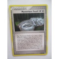 POKEMON TRADING CARD 2006 - TRAINER MYSTERIOUS FOSSIL HP 50