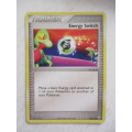 POKEMON TRADING CARD - TRAINER - ENERGY SWITCH 2005  CARD IN MINT CONDITION