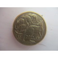 AUSTRALIA $1  COIN 2008