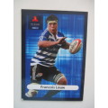 LOVELY RUGBY  TRADING CARDS - FRANCOIS LOUW AND HANYANI SHIMANGE W.P