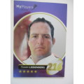 RUGBY TRADING CARD - TIAAN LIEBENBERG -  FOIL CARD - SIGNATURE SERIES