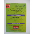 RUGBY TRADING CARD - TIAAN LIEBENBERG -  FOIL CARD - SIGNATURE SERIES