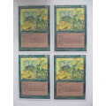MAGIC THE GATHERING - EMERALD DRAGONFLY - SET OF 4 - LEGENDS
