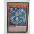 YU-GI-OH TRADING CARD - CRYSTAL BEAST RAINBOW DRAGON - FOIL CARD