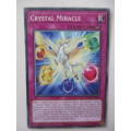YU-GI-OH TRADING CARD - CRYSTAL MIRACLE